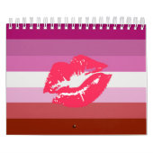 Calendrier Drapeau de la fierté lesbienne (Protection)