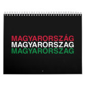 Calendrier Drapeau HONGRIEN (Protection)