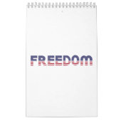 Calendrier Drapeau Liberté Américaine pour Patriotic & Libert (Protection)