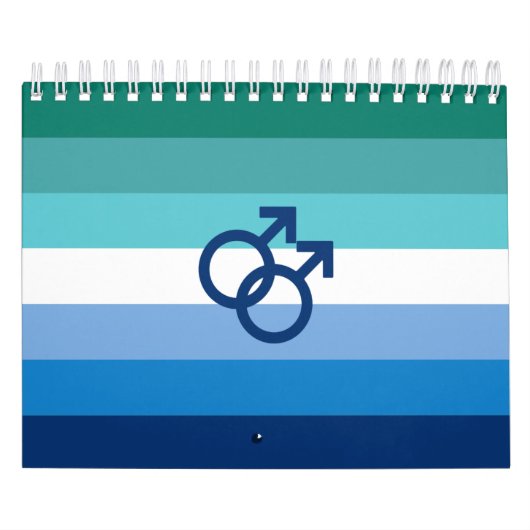 Calendrier Drapeau MLM Gay Male Pride (Protection)