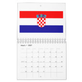 Calendrier Drapeau national de Croatie (Mar 2027)