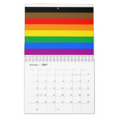 Calendrier Drapeau Philly Rainbow Pride (Jan 2027)