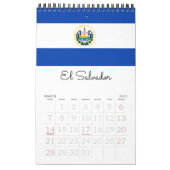 Calendrier drapeaux 15-Mo de l'Amérique Centrale et des (Mar 2027)