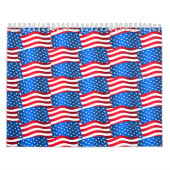 Calendrier drapeaux américains (Protection)