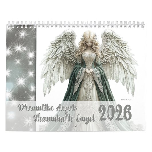 Calendrier Dreamlike Angels - Traumhafte Engel 2026 (Protection)