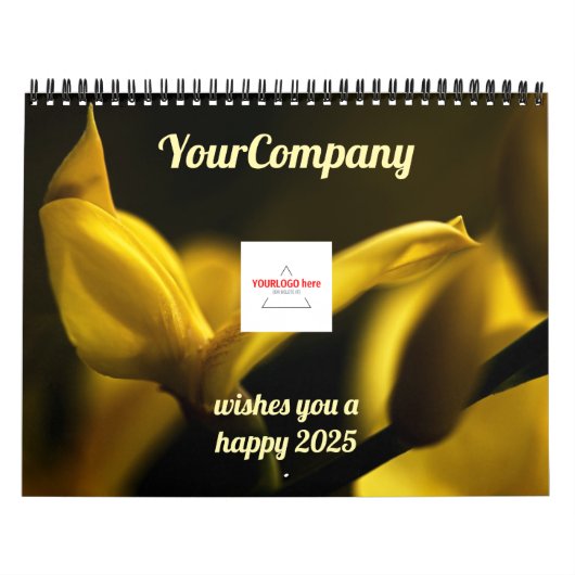 Calendrier Dreamy whimsical flowers 2026 custom calendar (Protection)