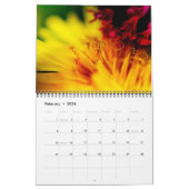 Calendrier Dreamy whimsical flowers 2026 custom calendar (Feb 2026)