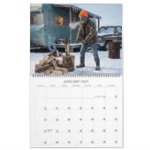 Calendrier drôle Alien Redneck 2027 (Jan 2027)