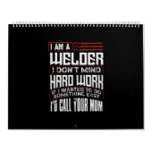 Calendrier Drôle cadeau pour Welder | Cadeau Welder Dad Lover (Protection)