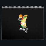 Calendrier Drôle Cinco De Mayo Taco Basketball Joueur sportif<br><div class="desc">Drôle Cinco De Mayo Taco Basketball Joueur sportif</div>