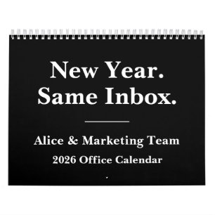 Calendrier drôle de bureau 2026 – Humour dans la b