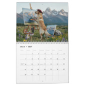 Calendrier drôle de chien 2027 (Mar 2027)