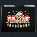 Calendrier Drôle Golden Retriever Christmas Chien Chien Chien<br><div class="desc">Drôle Golden Retriever Christmas Chien Chien Chien Chien Chien</div>