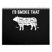 Calendrier Drôle Vache Barbecue Pit Master Cadeau (Protection)