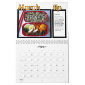 Calendrier du bento 2011 de Sonoma (Mar 2026)