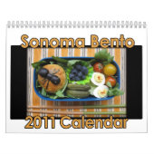 Calendrier du bento 2011 de Sonoma (Protection)