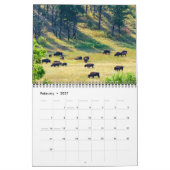 Calendrier du Bison d'Amérique 2027 (Feb 2027)
