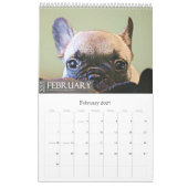 CALENDRIER DU BOULEDOGUE 2015 FRANÇAIS (Feb 2027)