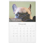 CALENDRIER DU BOULEDOGUE 2015 FRANÇAIS (Feb 2026)