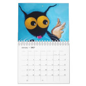Calendrier du chat 2016 de Stressie (Jan 2027)
