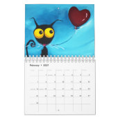 Calendrier du chat 2016 de Stressie (Feb 2027)