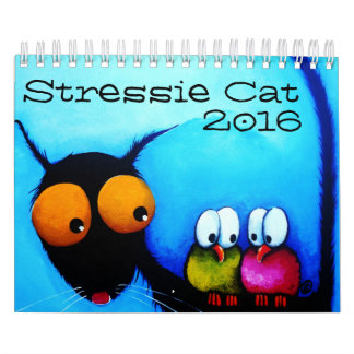 Calendrier du chat 2016 de Stressie