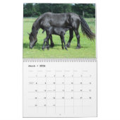 Calendrier du cheval friésien par moment Par Lori  (Mar 2026)