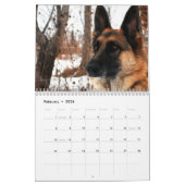 Calendrier du chien de berger allemand 2014 (Feb 2026)
