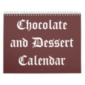 Calendrier du chocolat et dessert 20XX (Protection)