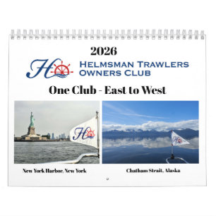 Calendrier du club des propriétaires de chalutiers