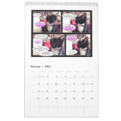 Calendrier du club vol. 2 de chat noir (Feb 2026)