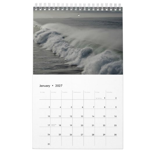 Calendrier du comté de San Luis_obispo 2016 (Jan 2027)