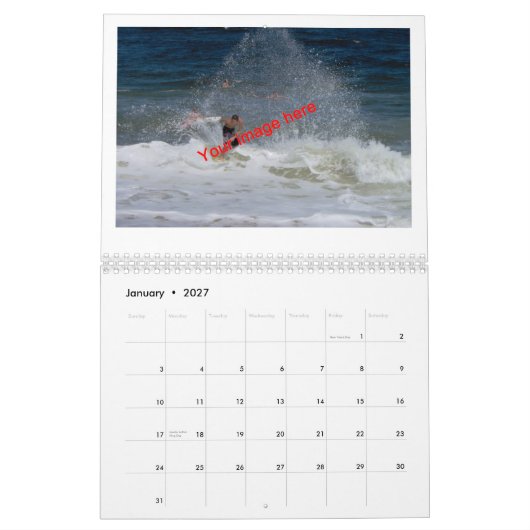 Calendrier du Costa Rica (Jan 2027)