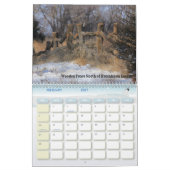 Calendrier du coucher du soleil et des paysages du (Feb 2027)