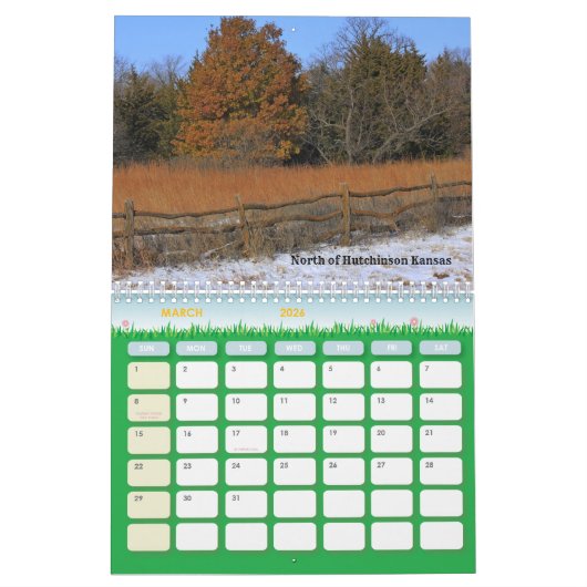 Calendrier du coucher du soleil et des paysages du (Mar 2026)