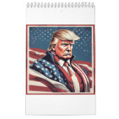 Calendrier du drapeau américain épopé Trump (Protection)