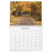 Calendrier du feuillage 2017 d'automne de chute (Jan 2027)