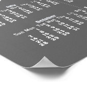 calendrier du Gargouille portugais ~ impression (Coin)