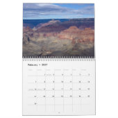 Calendrier du Grand Canyon 2013 (Feb 2027)
