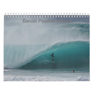 Calendrier du grand Surf d'hiver du pipeline