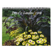 Calendrier du jardin 2016 de Dave (Protection)