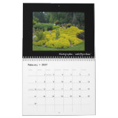 Calendrier du jardin 2018 de Dave (Feb 2027)