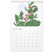 Calendrier du jardin anglais 2024 (Jan 2026)
