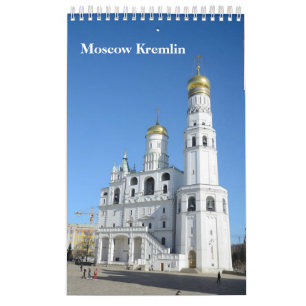 Calendrier du Kremlin de Moscou 12 mois