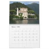 Calendrier du lac de Côme, Italie (Feb 2026)