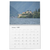 Calendrier du lac de Côme, Italie (Jan 2027)