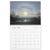 Calendrier du lac Sunset 2026 (Jan 2027)