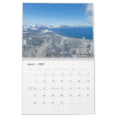Calendrier du lac Tahoe 2025 (Mar 2027)