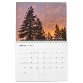 Calendrier du lac Tahoe 2025 (Feb 2027)