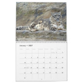 Calendrier du léopard des neiges (Jan 2027)